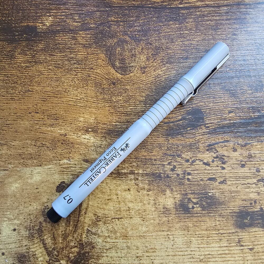 Faber-Castell Ecco Pigment pen with a 0.7mm tip Black
